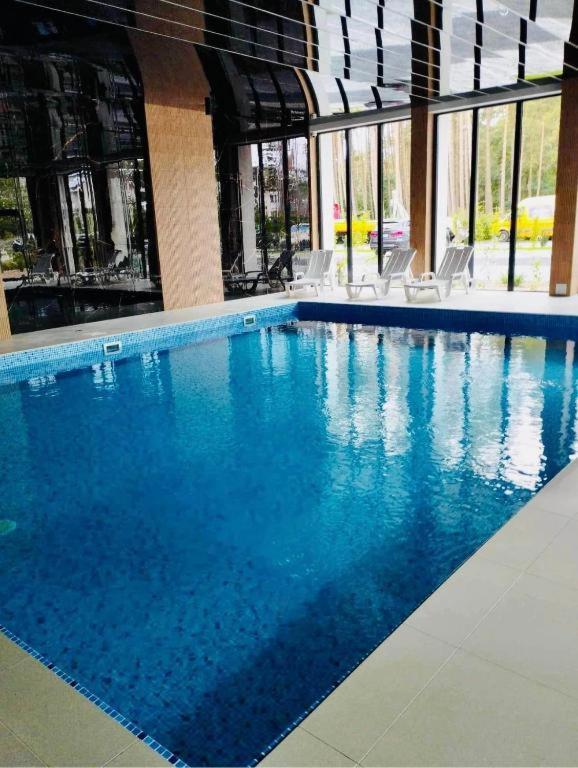 Green Dream Apartment Pobierowo Kryty Basen Dış mekan fotoğraf
