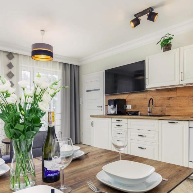 Green Dream Apartment Pobierowo Kryty Basen Dış mekan fotoğraf